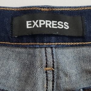 Express Shorts - Express cut off high waist denim shorts *read desc Express Shorts - Express cut off high waist denim shorts *read desc
